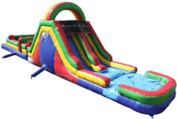 51ft long obstacle course green rentals grand rapids201 1768316 1 51'L Obstacle Course (Green)